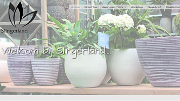 Website bouw door MiCtra: Slingerland Bloemen