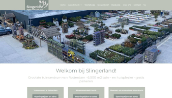Website bouw door MiCtra: Slingerland Bloemen